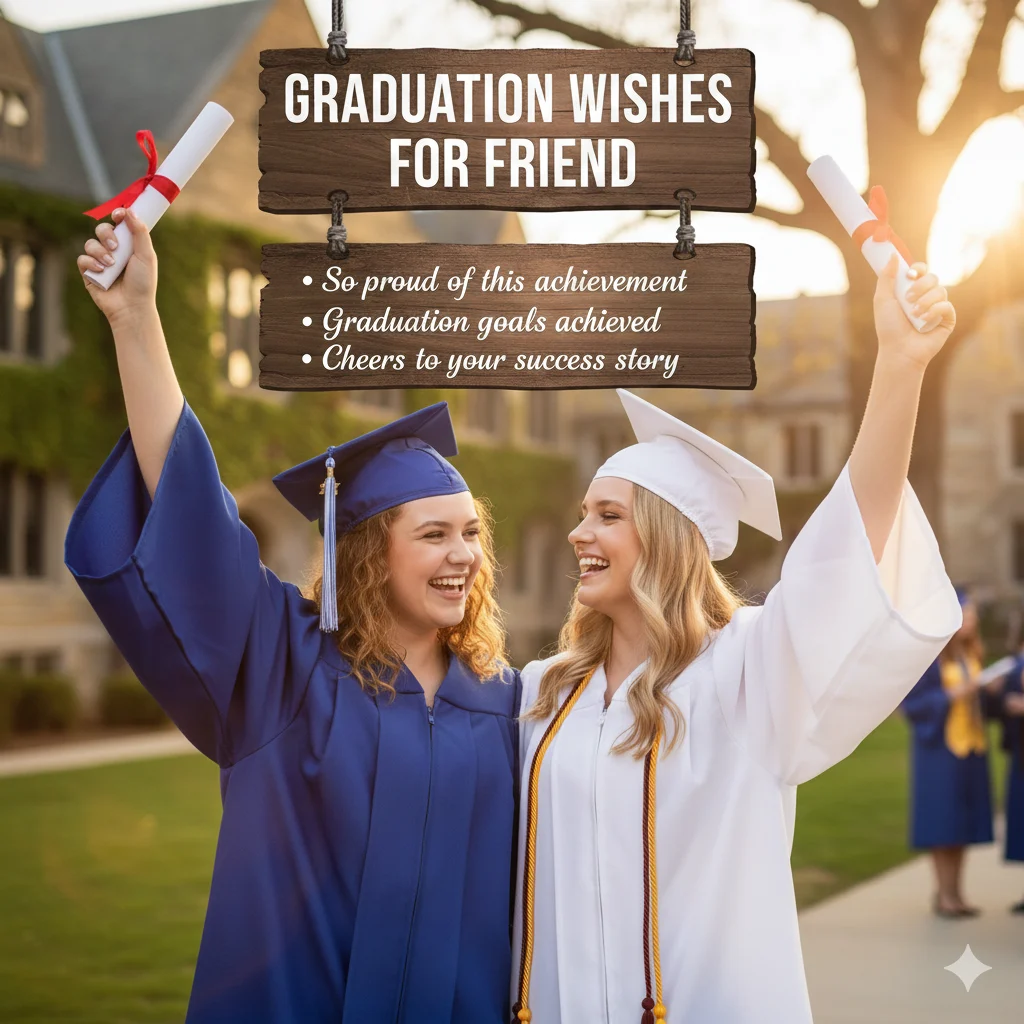 graduation wishes for friend