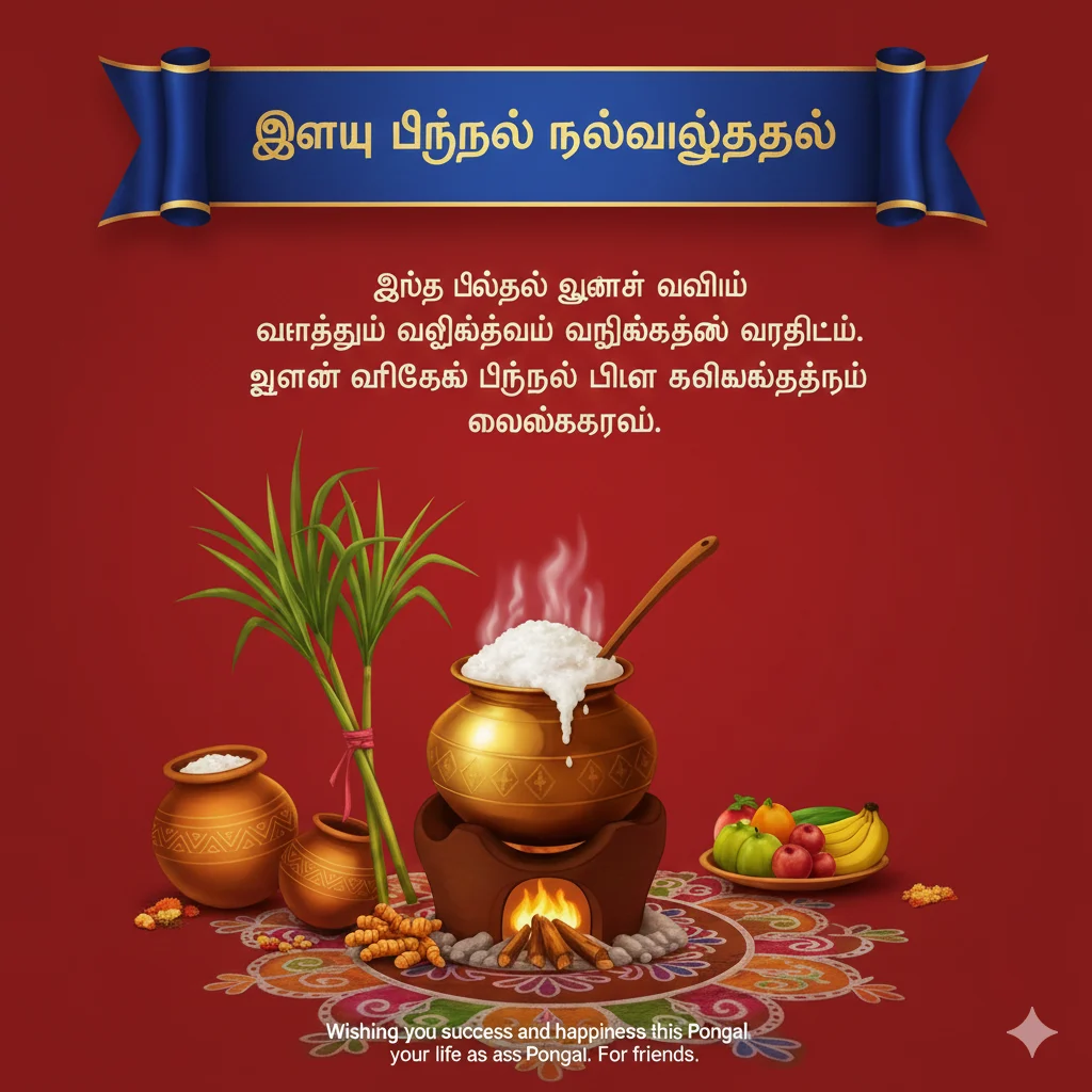 pongal wishes in tamil