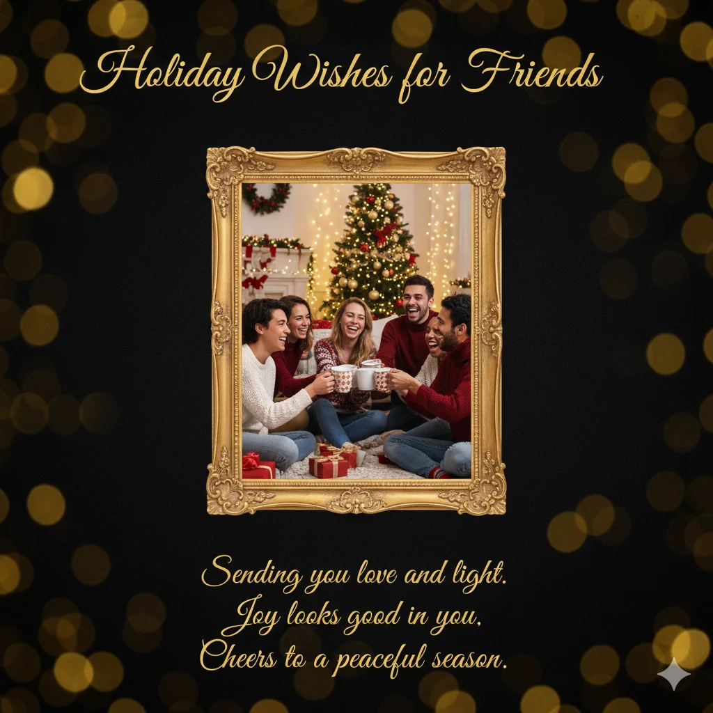 holiday wishes for friends