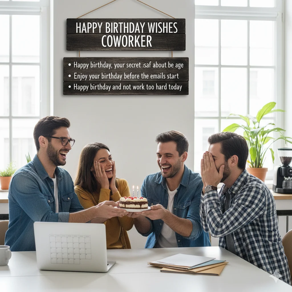 happy birthday wishes coworker