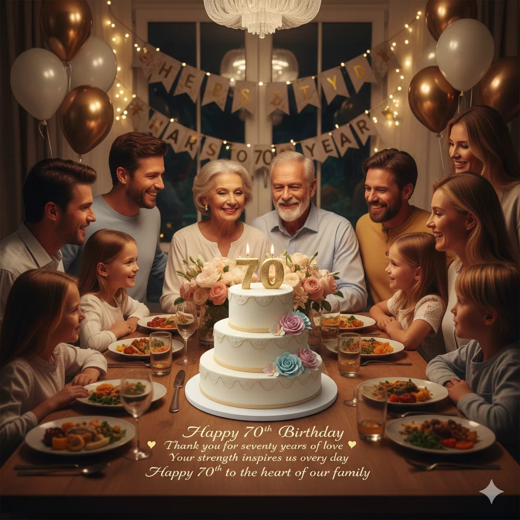 happy 70th birthday wishes