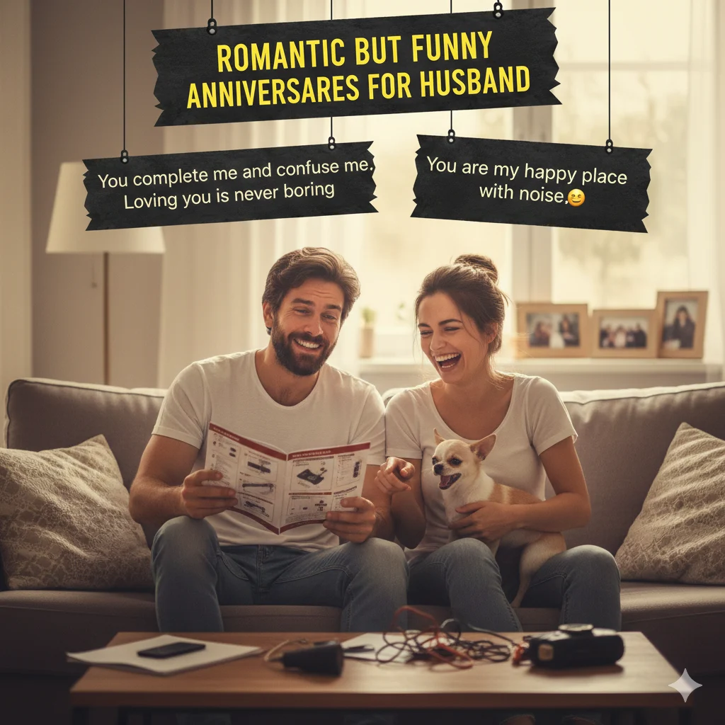 anniversary wishes for husband funny