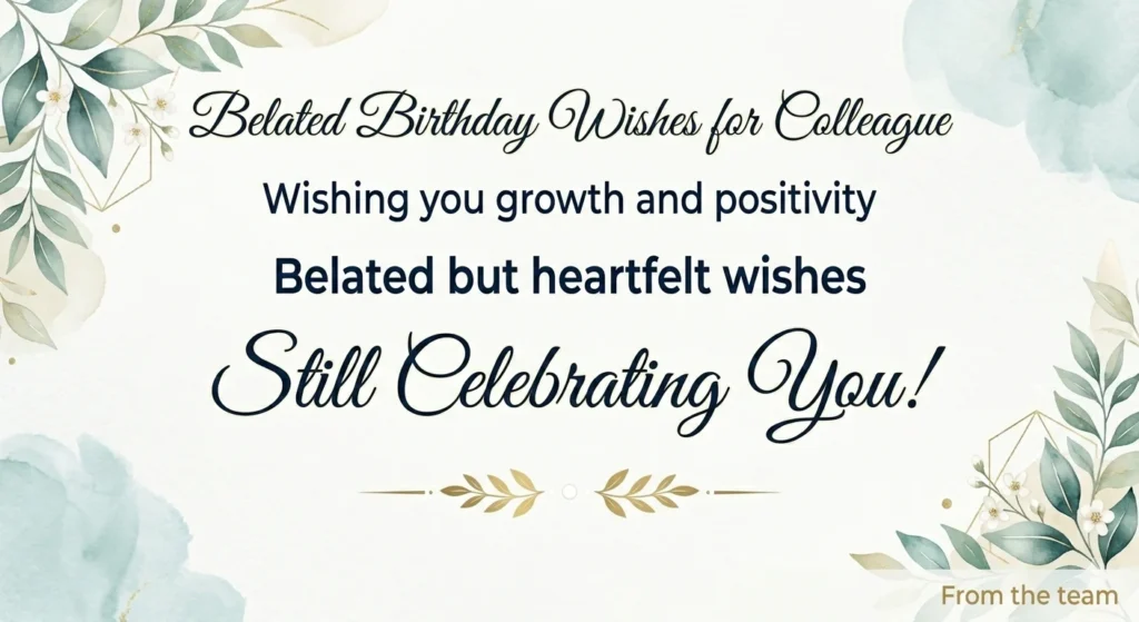 birthday wishes for colleague
