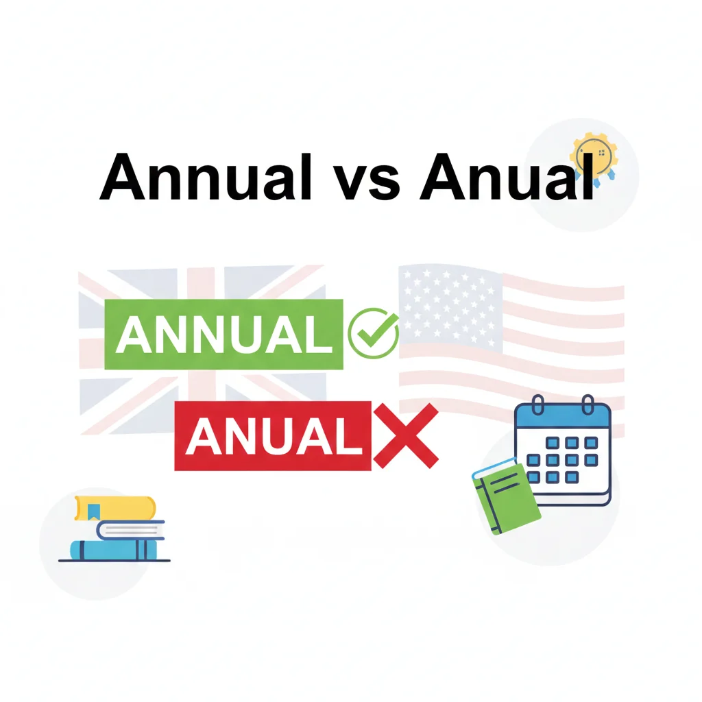 annual vs anual