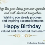 birthday wishes for colleague