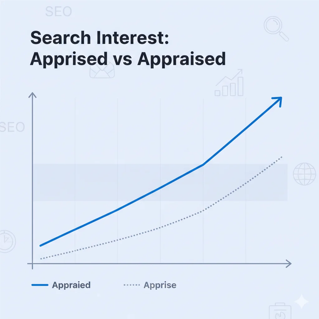 apprised vs appraised
