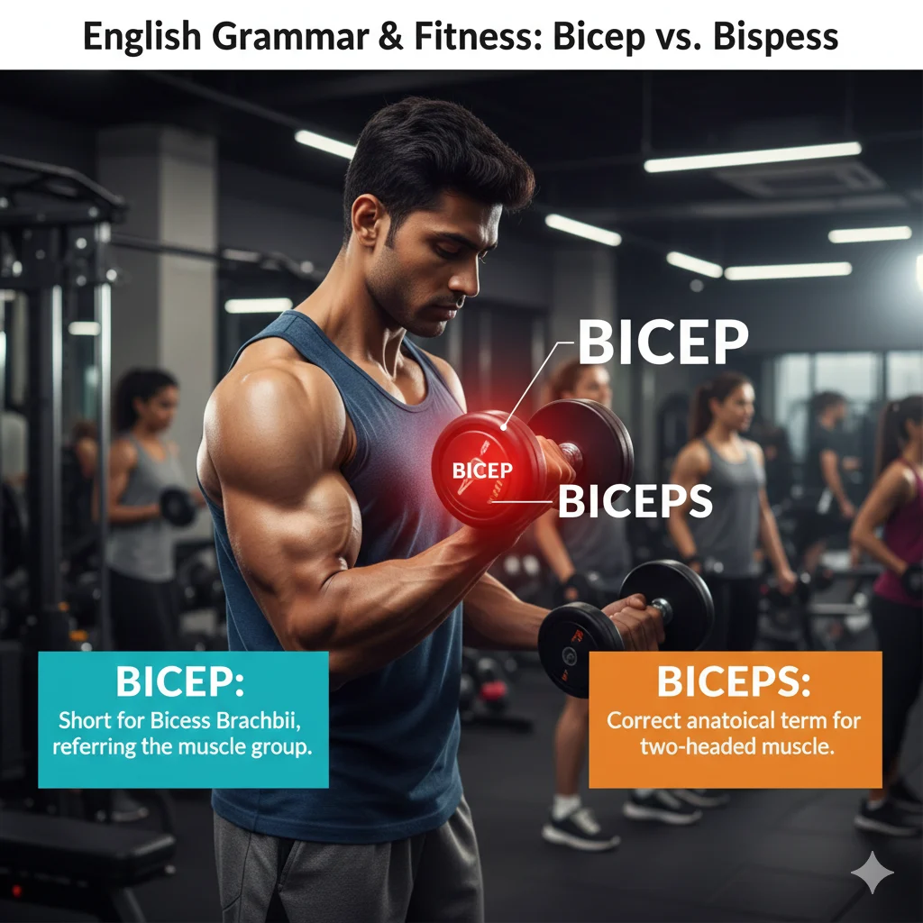 bicep vs biceps
