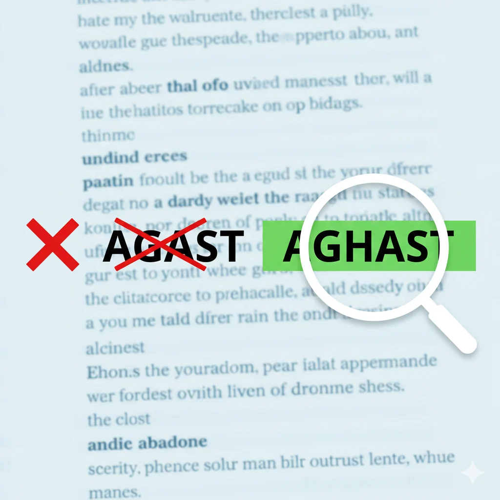 agast vs aghast