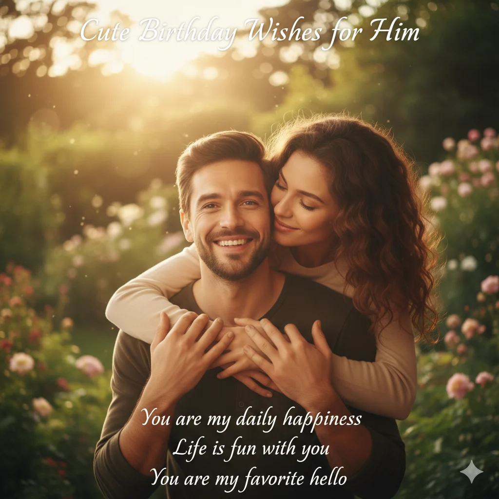 happy birthday wishes for him