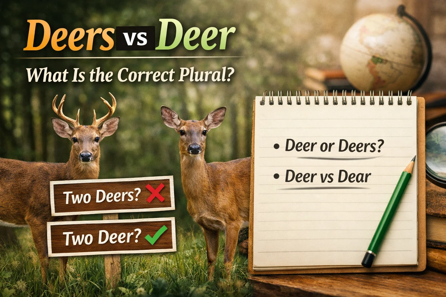 deers vs deer