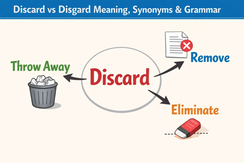 discard vs disgard
