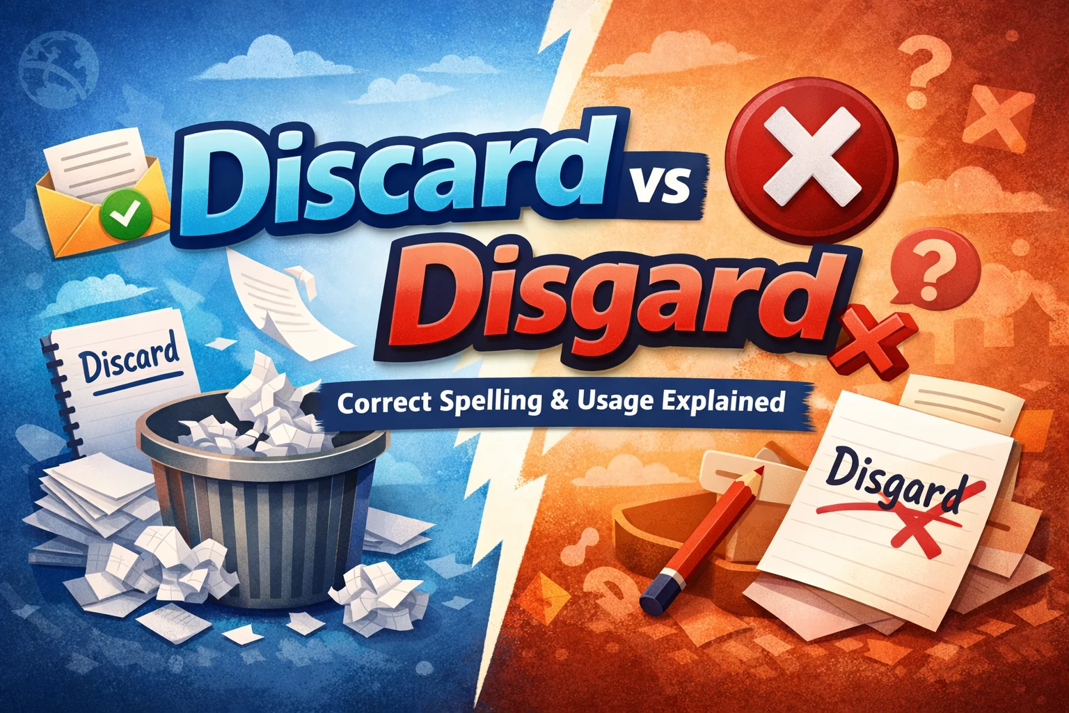 discard vs disgard