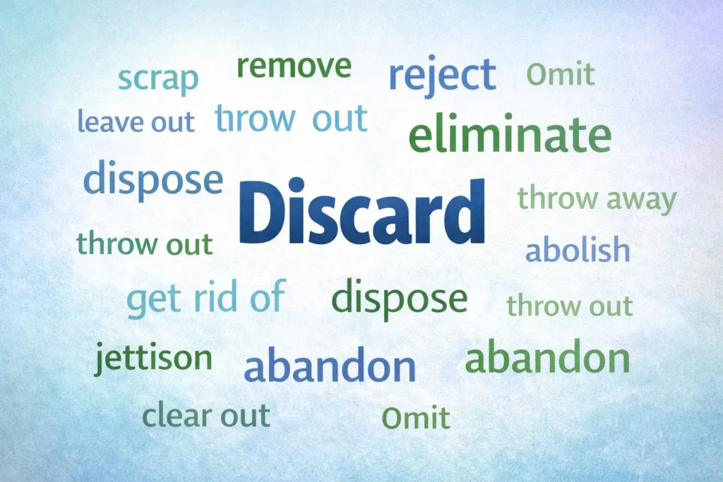 disgard vs discard