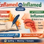 enflamed vs inflamed