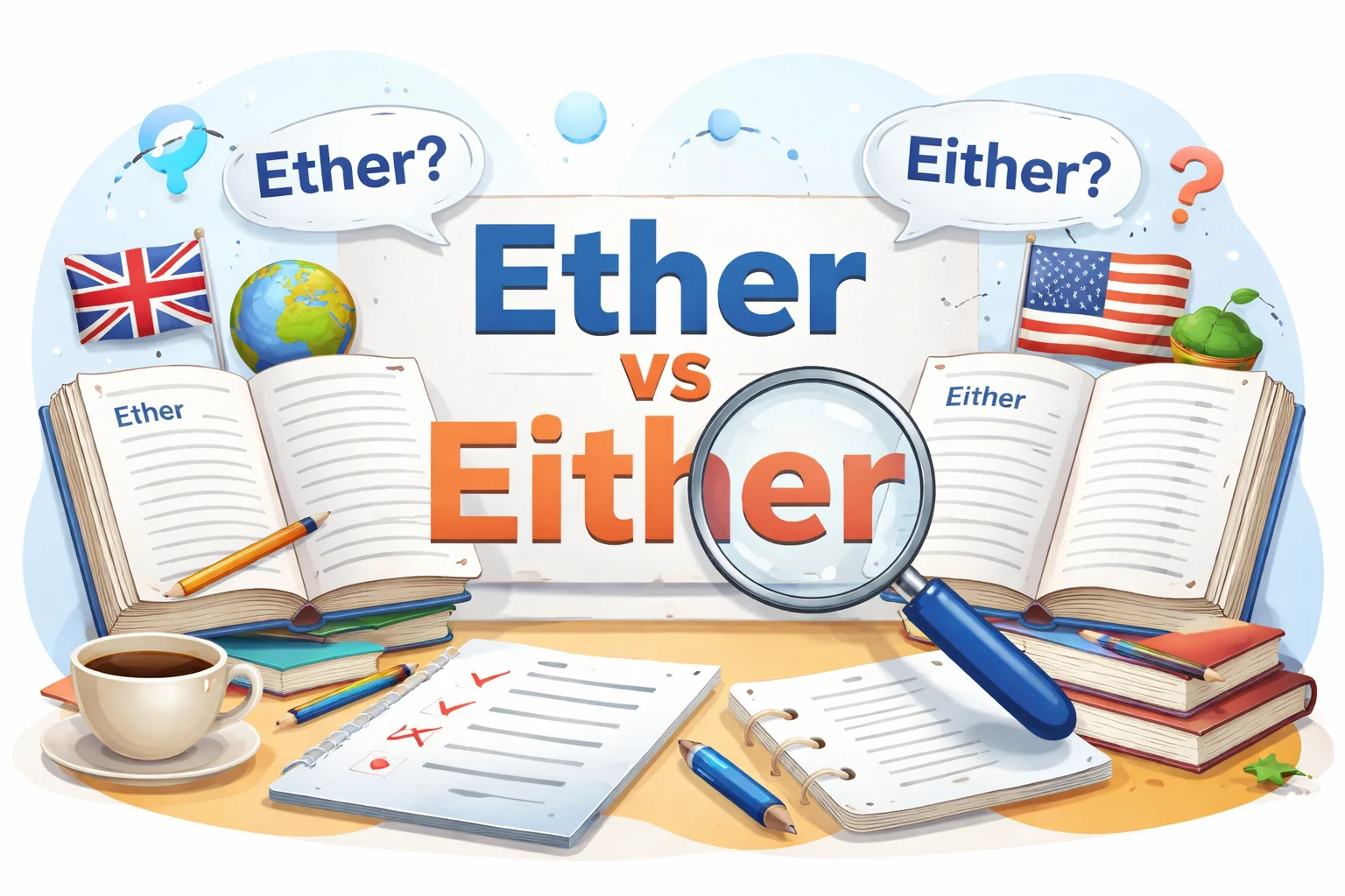 ether vs either