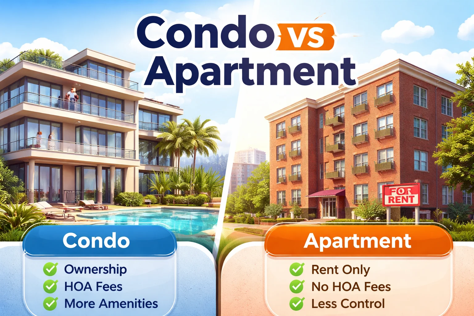 condo vs apartment
