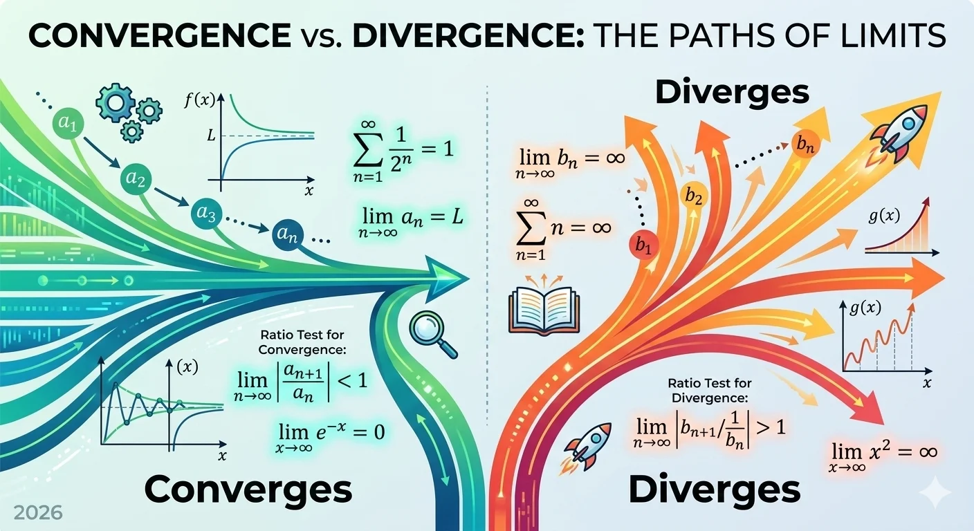 converges vs diverges