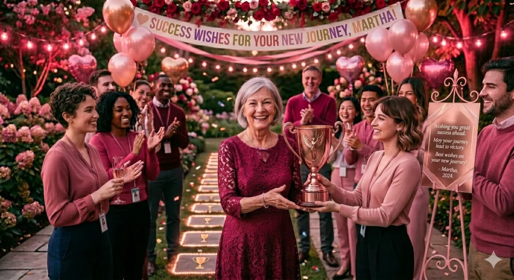 best wishes on your new journey