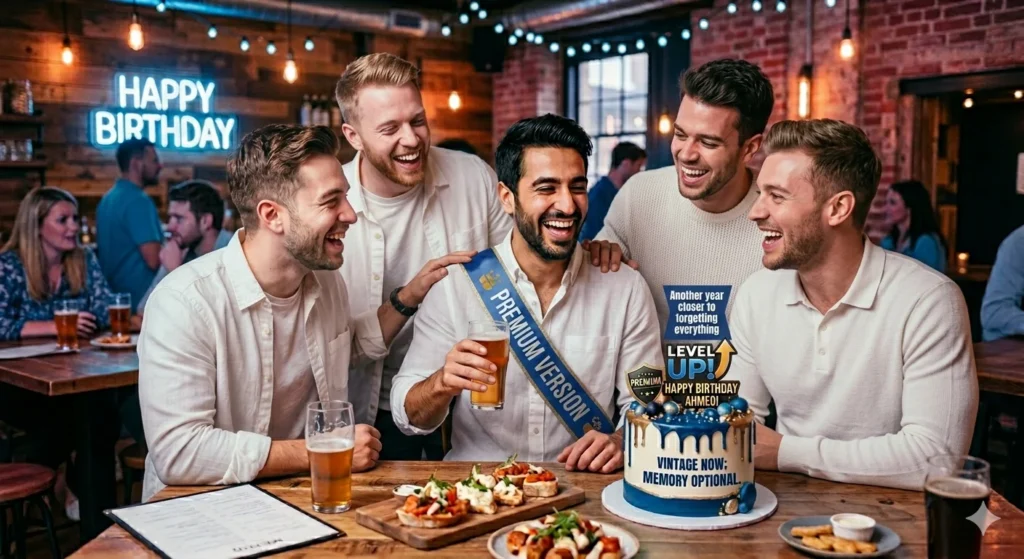 funny birthday wishes for men