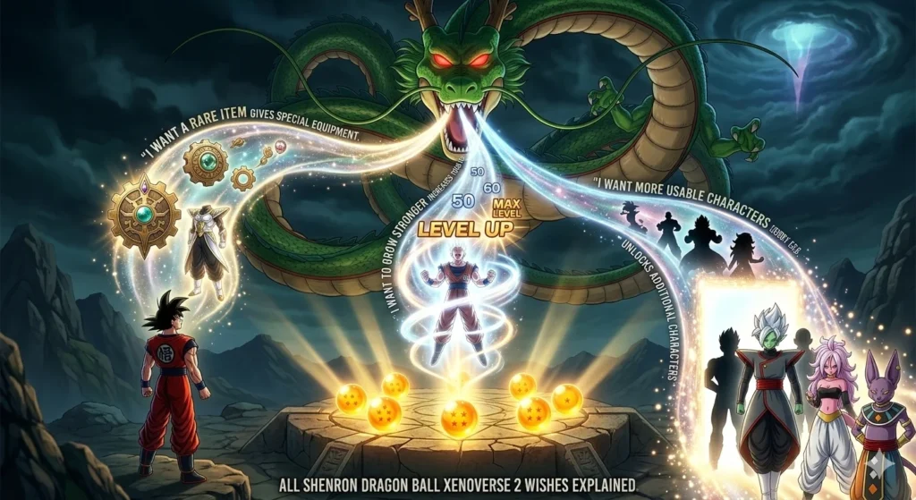 dragon ball xenoverse 2 wishes