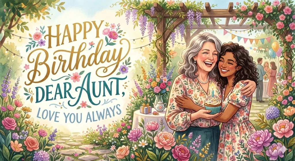 aunt birthday wishes