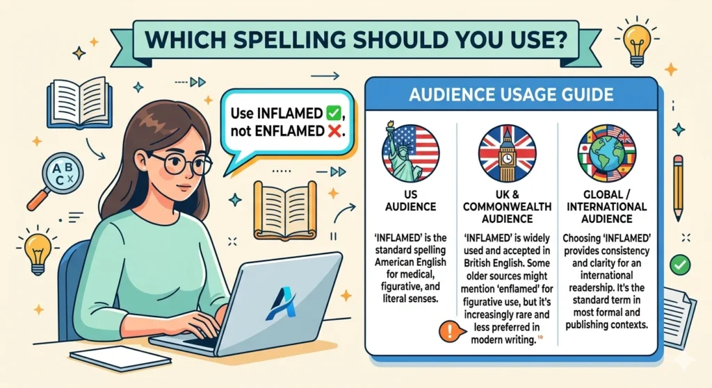 enflamed vs inflamed