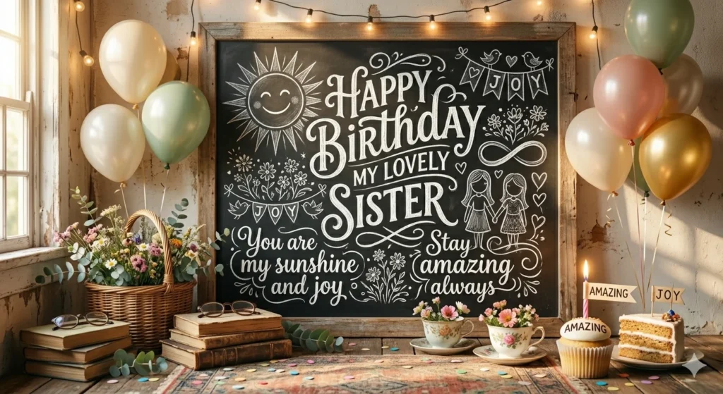 happy birthday wishes to my lovely sister