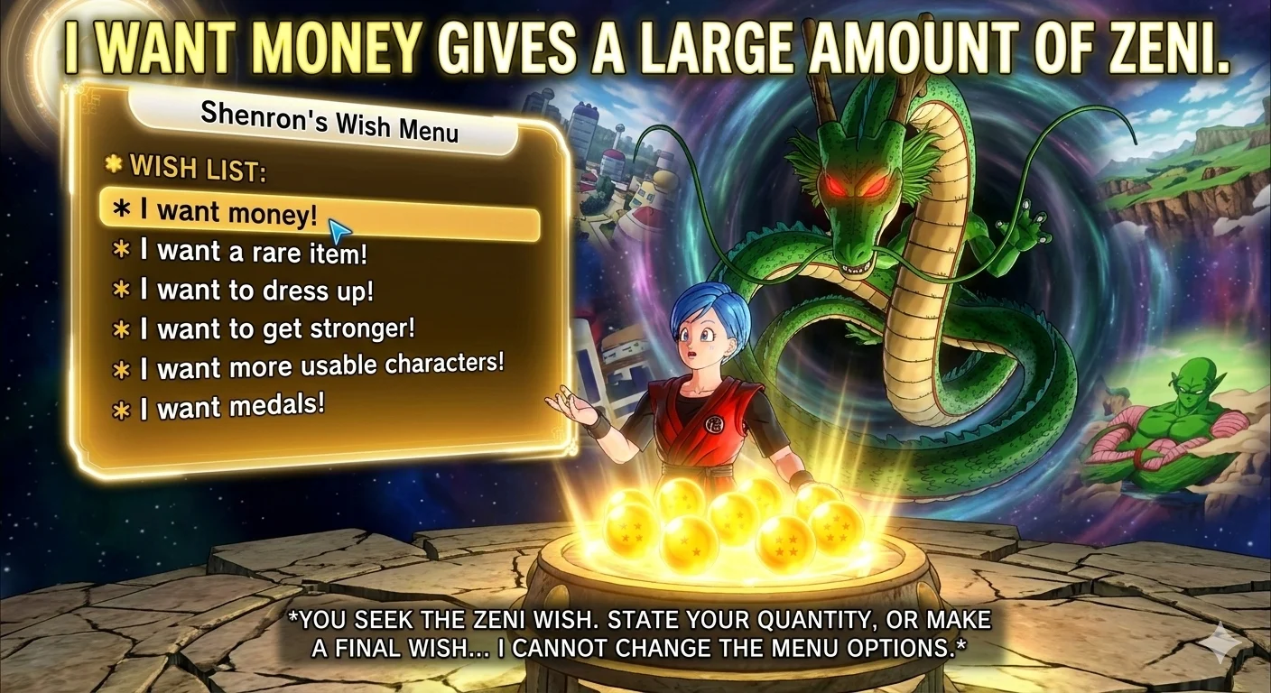 dragon ball xenoverse 2 wishes