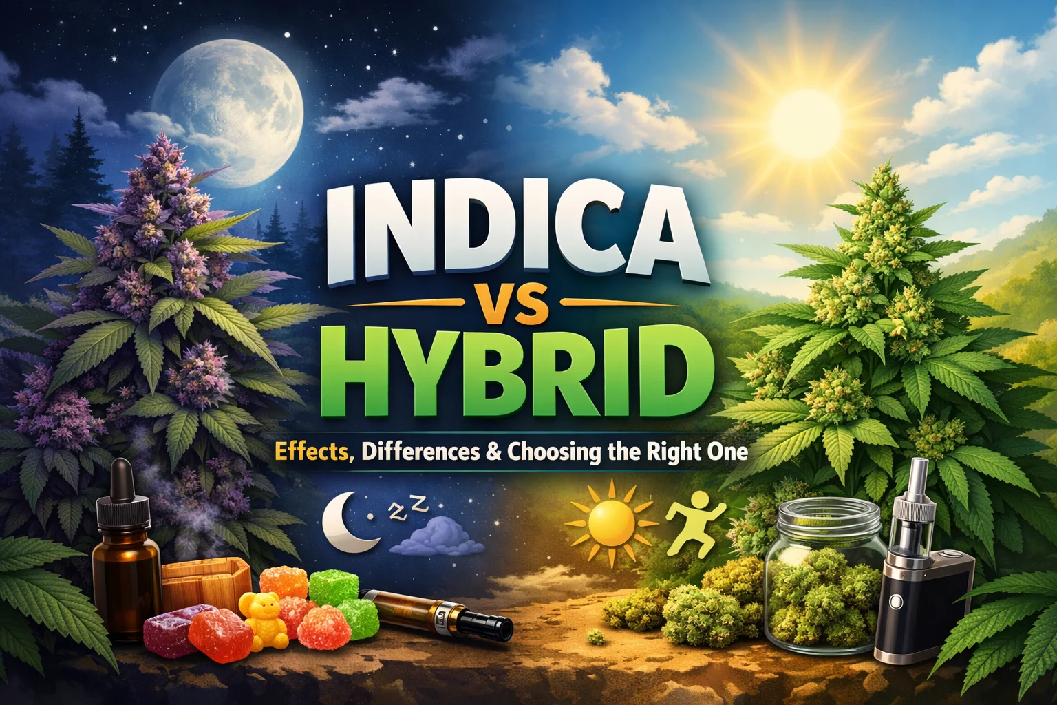 indica vs hybrid