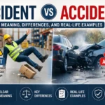 incident vs accident