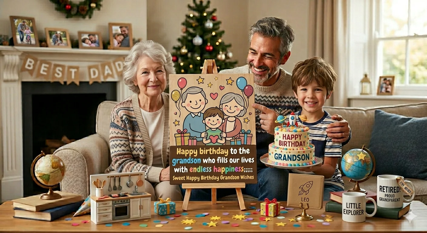 happy birthday grandson wishes