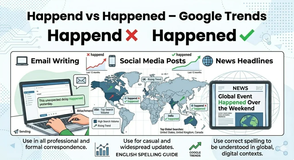 happend vs happened