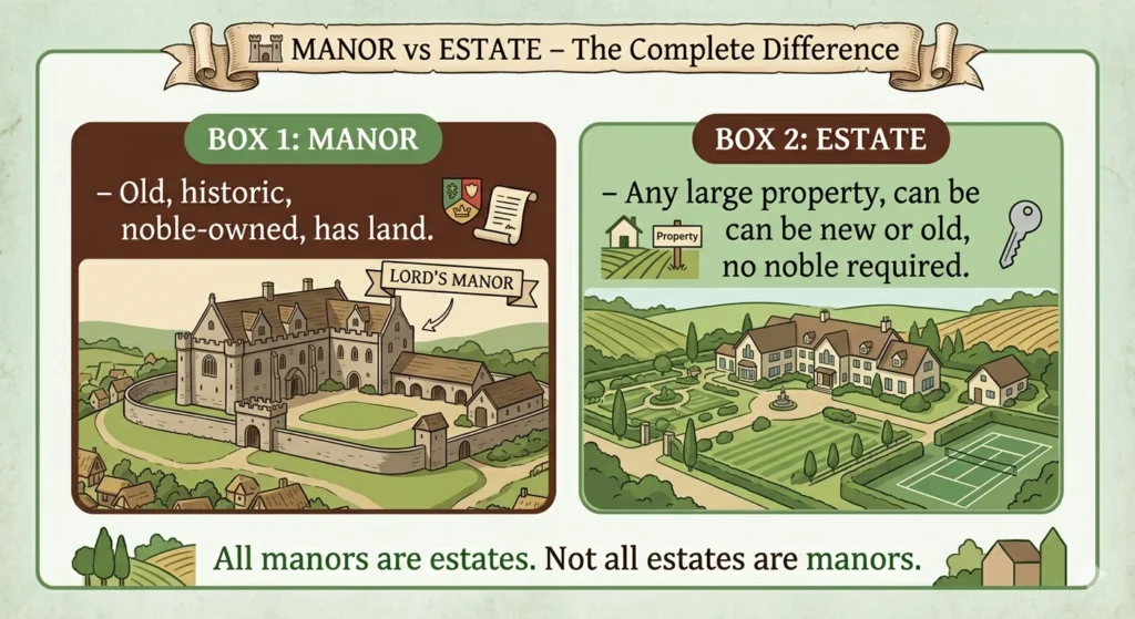 manners vs manors