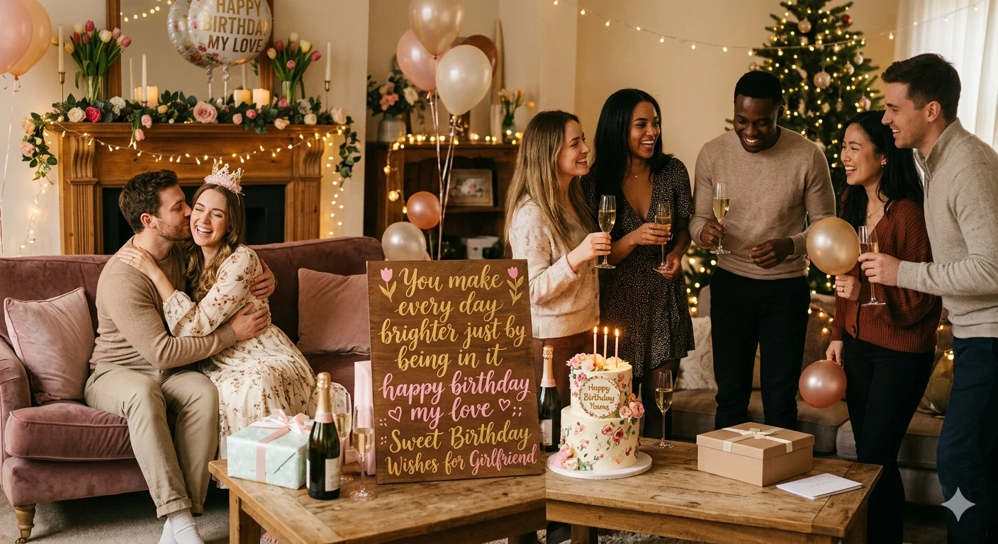 romantic birthday wishes for girlfriend