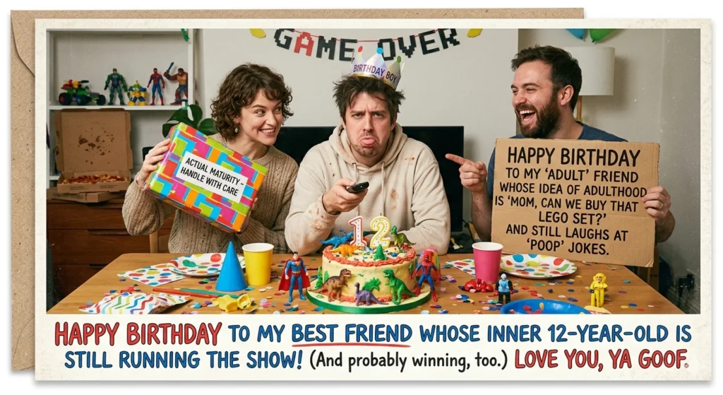 short funny birthday wishes for best friend