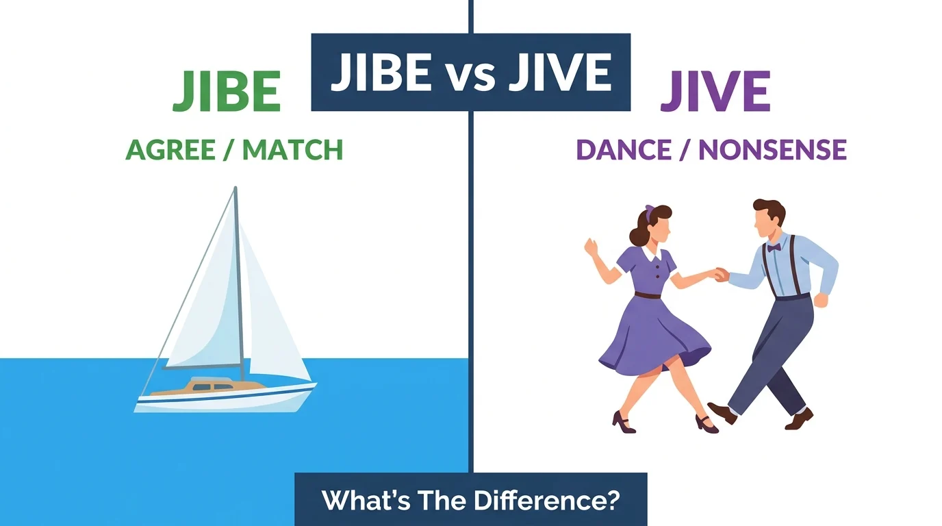 jibe vs jive