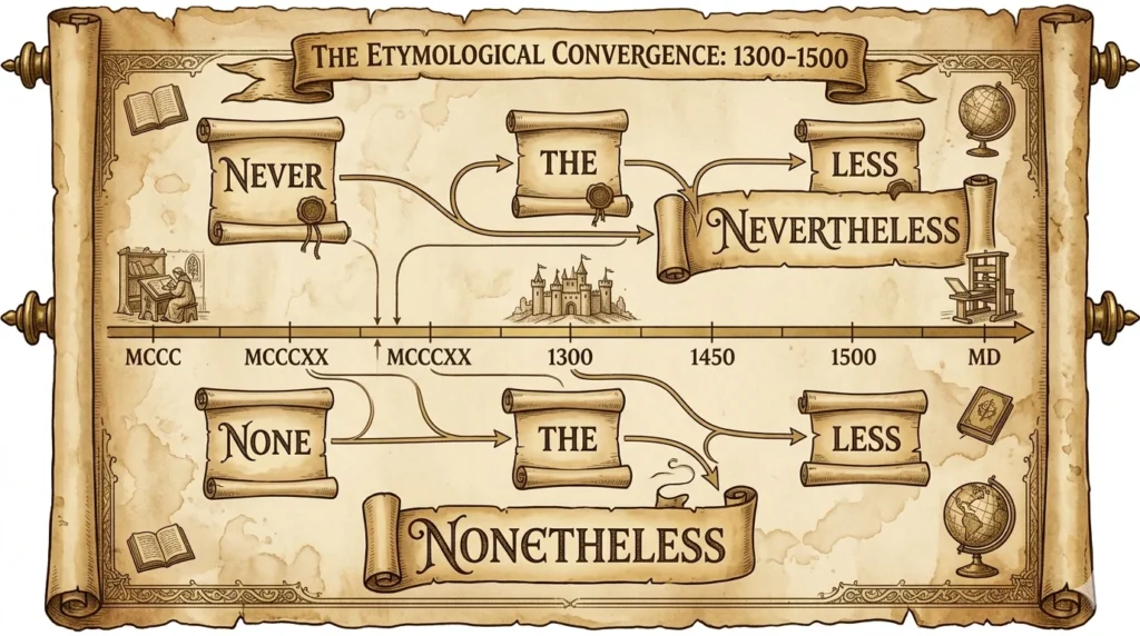 nevertheless vs nonetheless