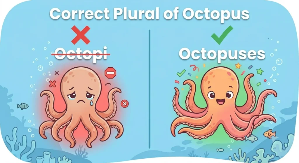 octopus vs octopi
