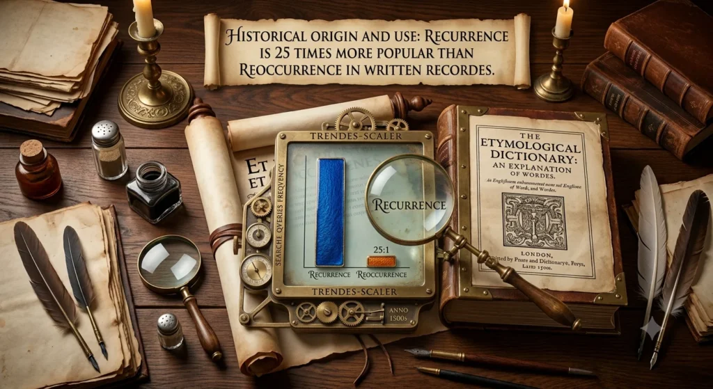 reoccurrence vs recurrence
