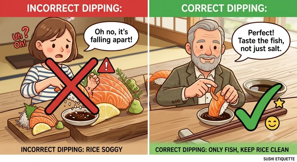 sashimi vs nigiri