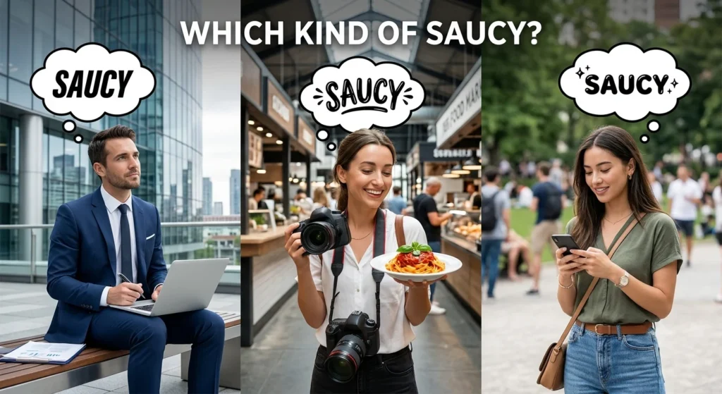 saucey vs saucy